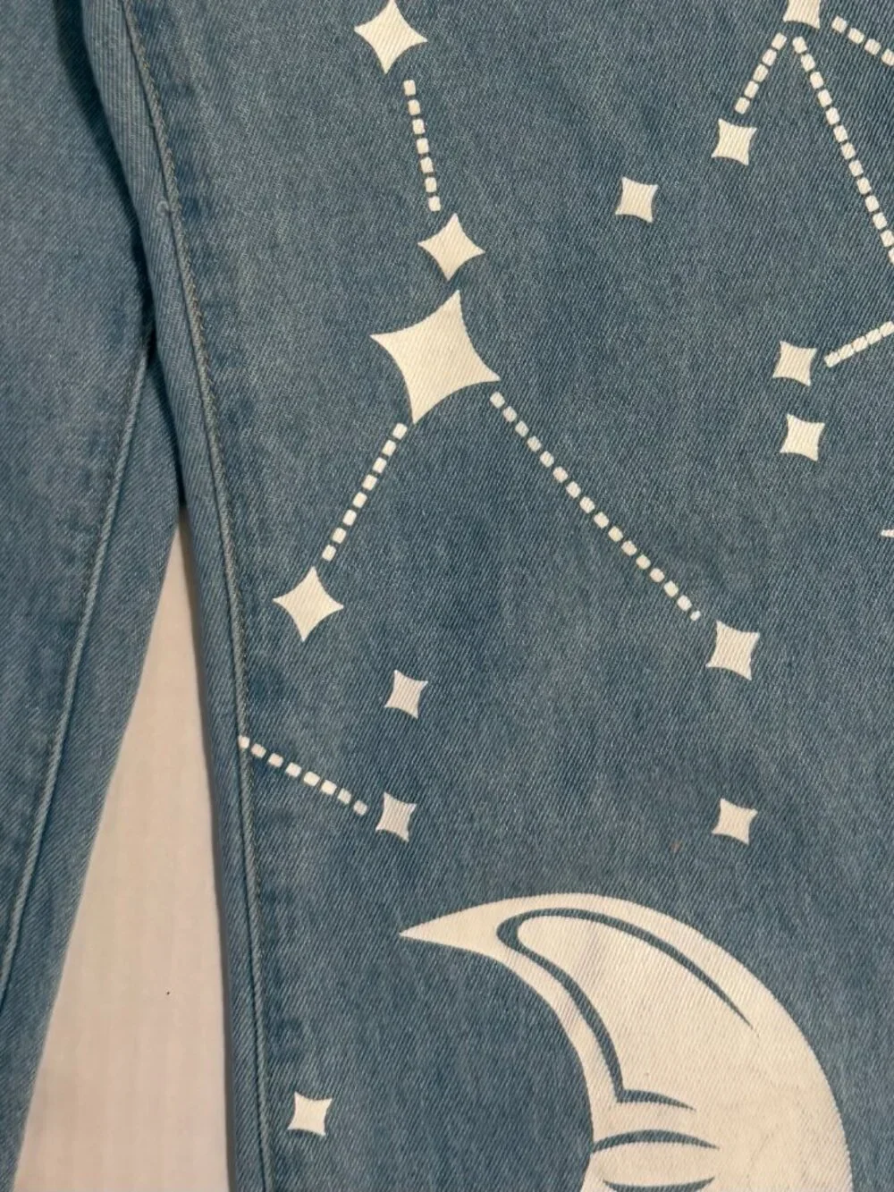 Shein Teen Girls ‘Sun & Moon’ High Waist Jeans*